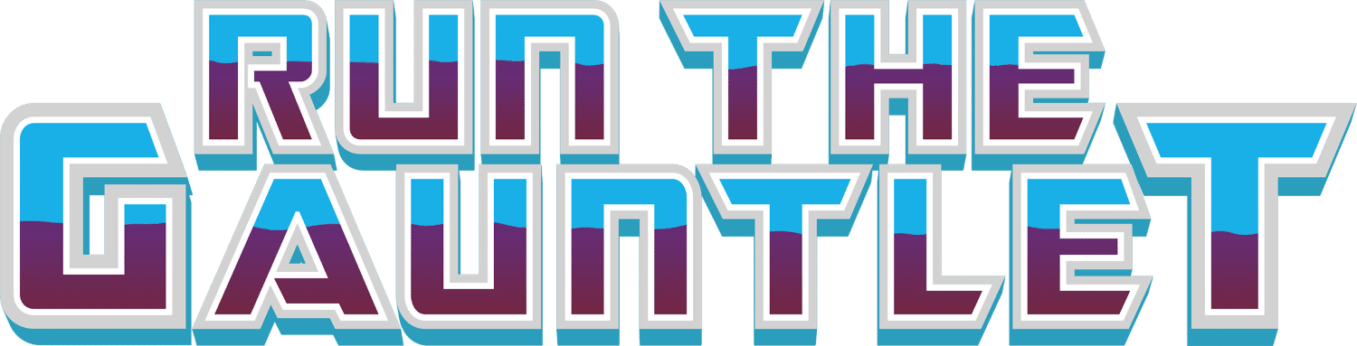 Gauntlet logo for Commodore 64